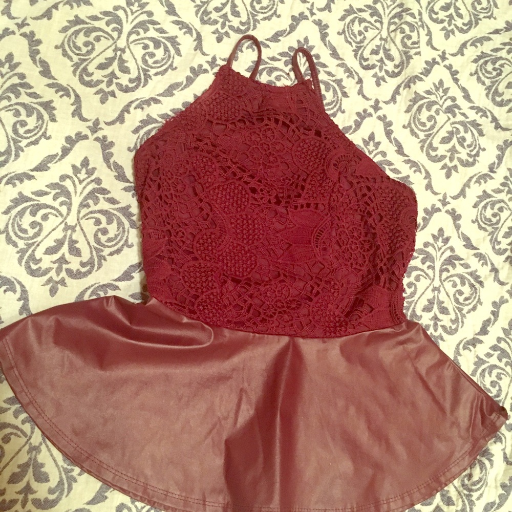 Charlotte russe party wear brand new top